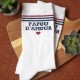 CHAUSSETTES PAPOU D'AMOUR BLANC MONSIEUR T-SHIRT