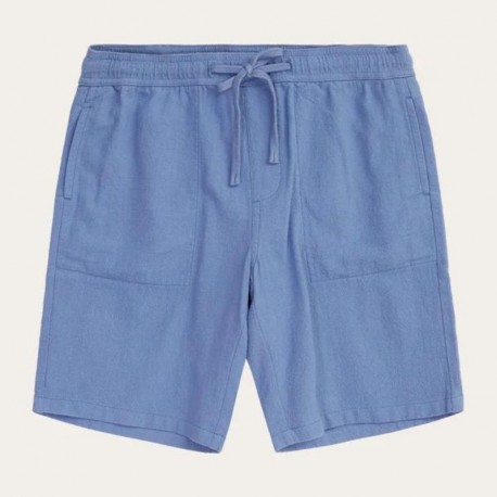 1050033 FIG LOOSE CRUSHED SHORTS 1432 MOONLIGHT BLUE KCA