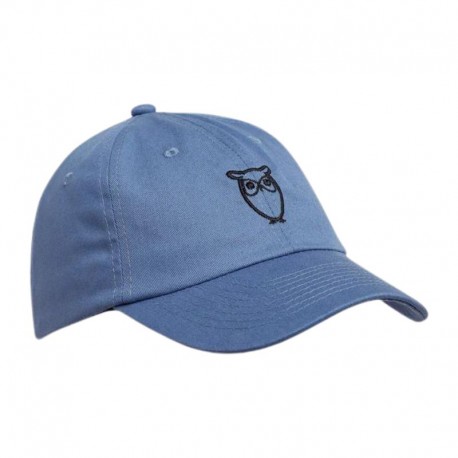 TWILL BASEBALL CAP 1432 MOONLIGHT BLUE KNOWLEDGE COTTON APPAREL