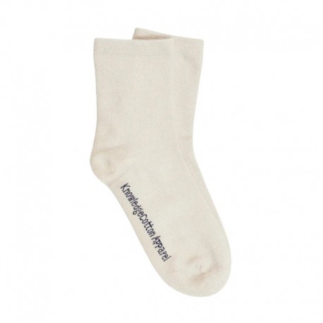 2130003 GLITTER SOCKS 1387 EGRET KNOWLEDGE COTTON APPAREL