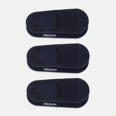 HIDDEN DARK NAVY PACK DILLY SOCKS