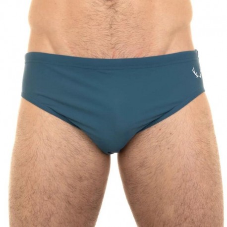 SWIM BRIEF PEACOCK BLUEBUCK