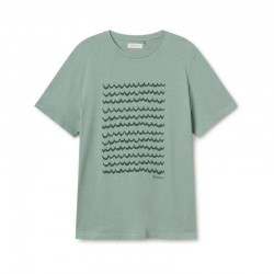 T-SHIRT SALM LILY PAD GREEN TWOTHIRDS