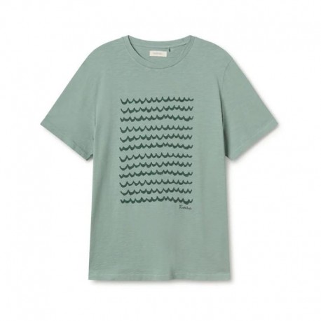 T-SHIRT SALM LILY PAD GREEN TWOTHIRDS