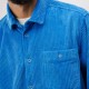 CORDUROY OVERSHIRT BLUE BRAVA