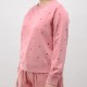 DUSK RAGLAN COTTON SWEATSHIRT ROSE BRAVA