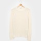 PULL VEGA SOIE UNISEX WHITE GREZZO