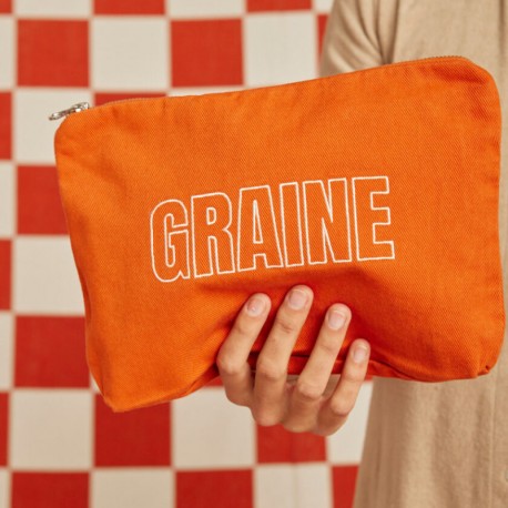 POCHETTE RACINE ORANGE